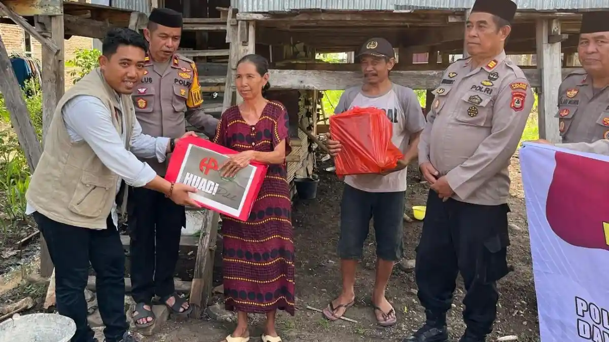 Polres Bantaeng Bersama Huadi Group Gelar Pemeriksaan Kesehatan Gratis