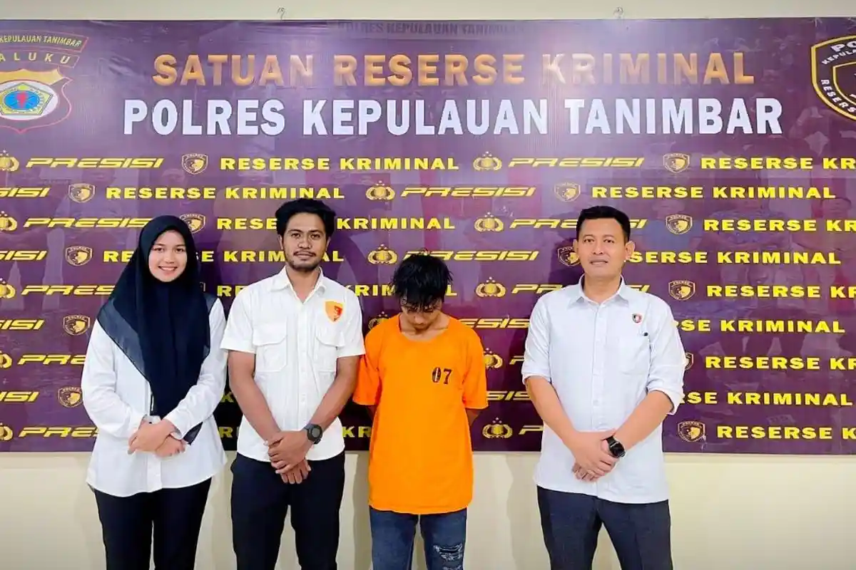 Diduga Setubuhi Anak di Bawah Umur hingga Hamil, Pria 20 Tahun Ditangkap Polres Tanimbar