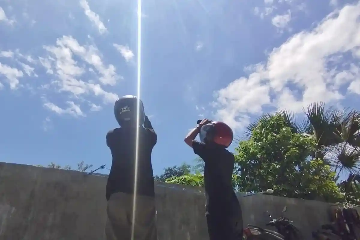 BMKG NTT Sebut Gerhana Matahari Hibrid Fenomena Langka