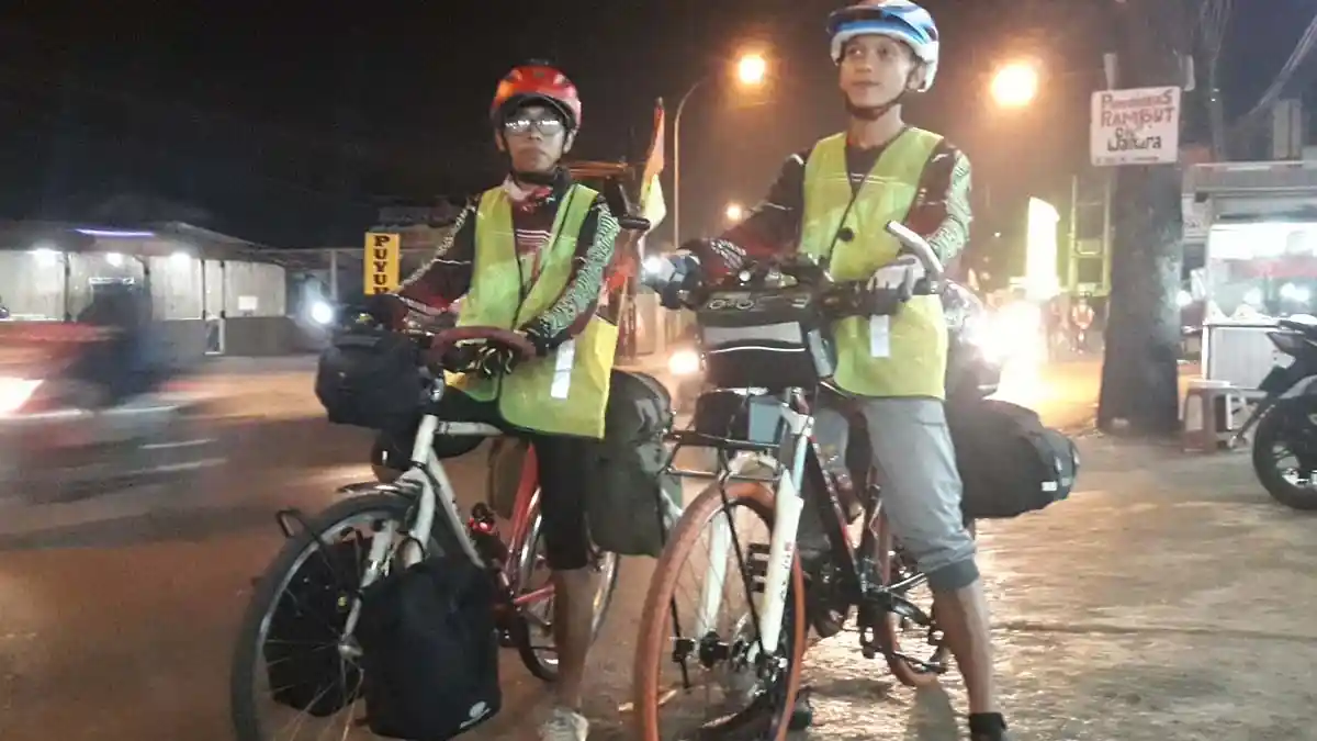 Cerita Pemudik Gunakan Sepeda, Antara Tantangan dan Hobi