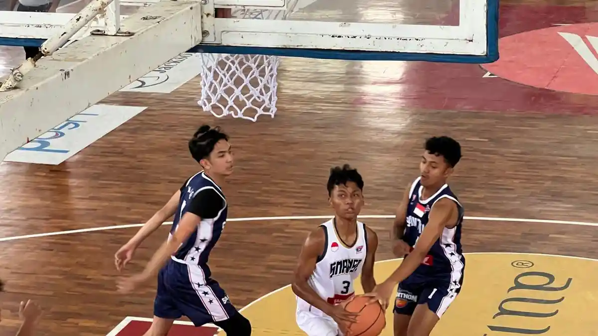 St. Thomas 1 Medan Tampil Dominan, Gasak SMAN 1 Binjai 45–14 di Hari Kedua DBL North Sumatra 2026