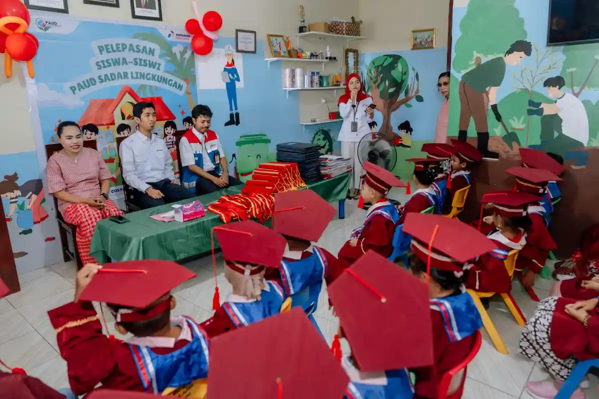 PAUD Darling Mitra Binaan CSR AFT Pattimura Luluskan 32 Anak Negeri Laha