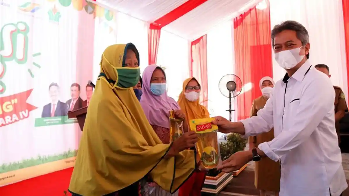 PTPN IV Gelar Operasi Pasar Minyak Goreng di Kota Medan