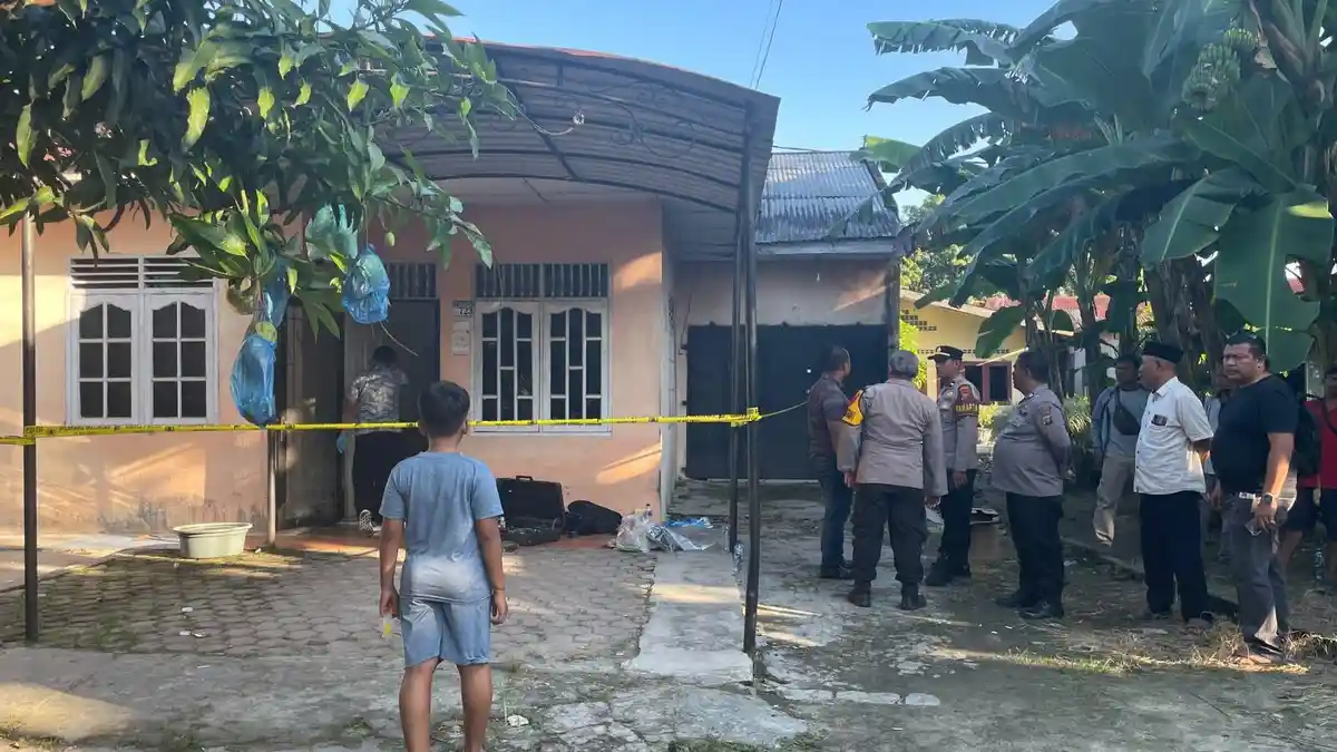 Pembunuh Nenek di Tanjung Morawa Ternyata Personil Polisi dan Tetangga Korban - Tribun-medan.com