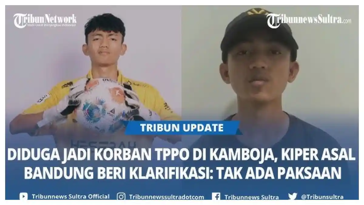 Bukan Korban TPPO! Viral Kisah Pesepakbola Rizki ke Kamboja Ternyata Rekayasa
