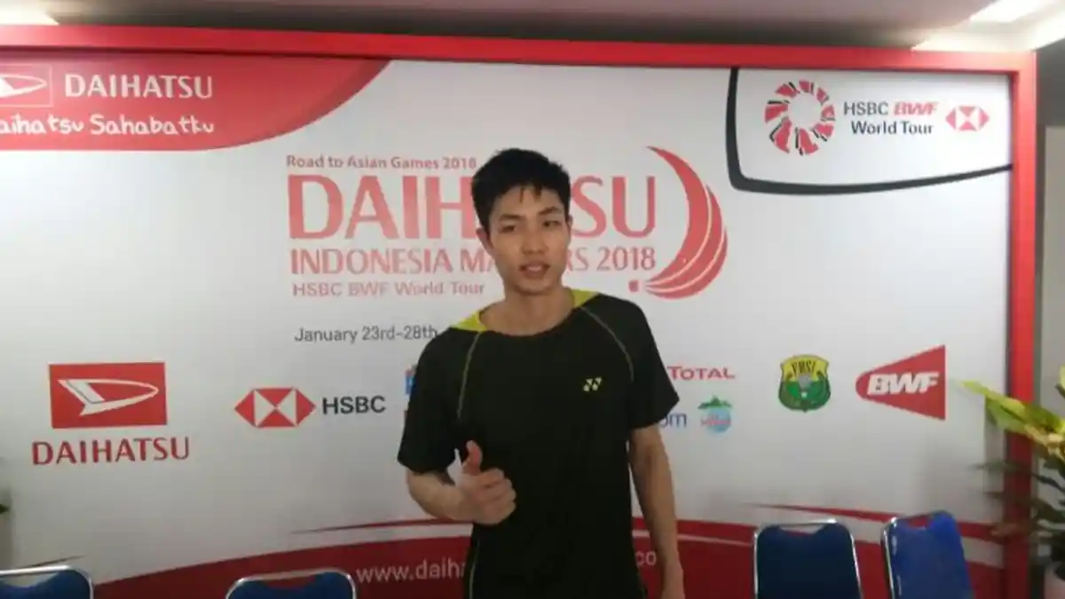 Chou Tien Chen Dedikasikan Permainannya di Final Korea Open 2018 untuk Korban Gempa Palu-Donggala
