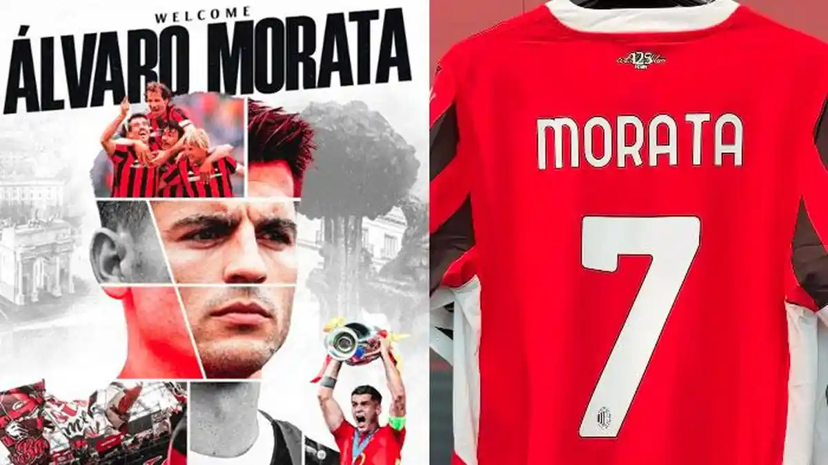 AC Milan Klaim Dapatkan Sosok Striker Langka Usai Datangkan Alvaro Morata, Samakan dengan Legenda