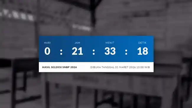Hasil SNBP 2026 Diumumkan 31 Maret Pukul 15.00 WIB, Ini Link dan Cara Ceknya