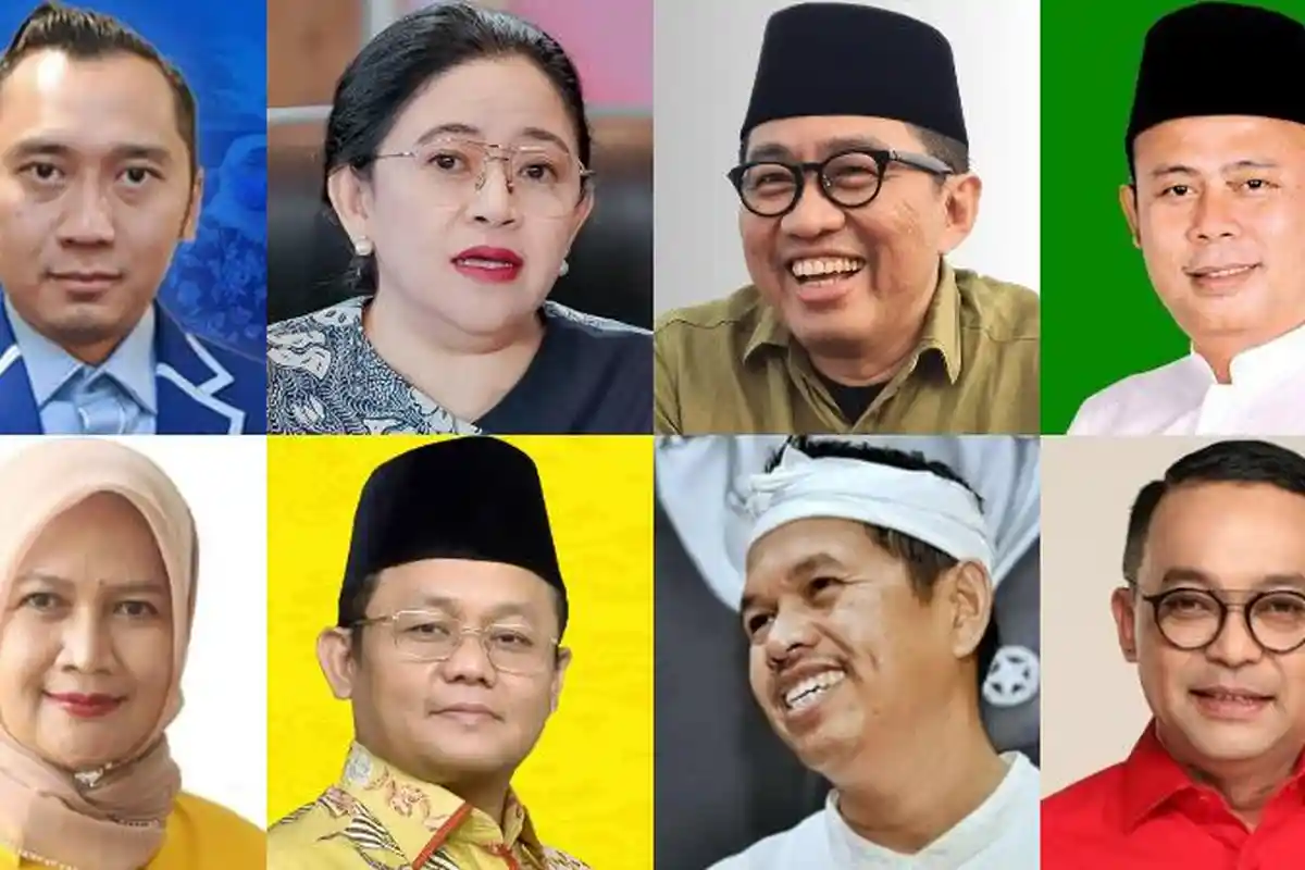 Daftar Caleg DPR RI Jawara Pulau Jawa di Pemilu 2024, Hasil Real Count KPU Ada Tembus 250 Ribu Suara
