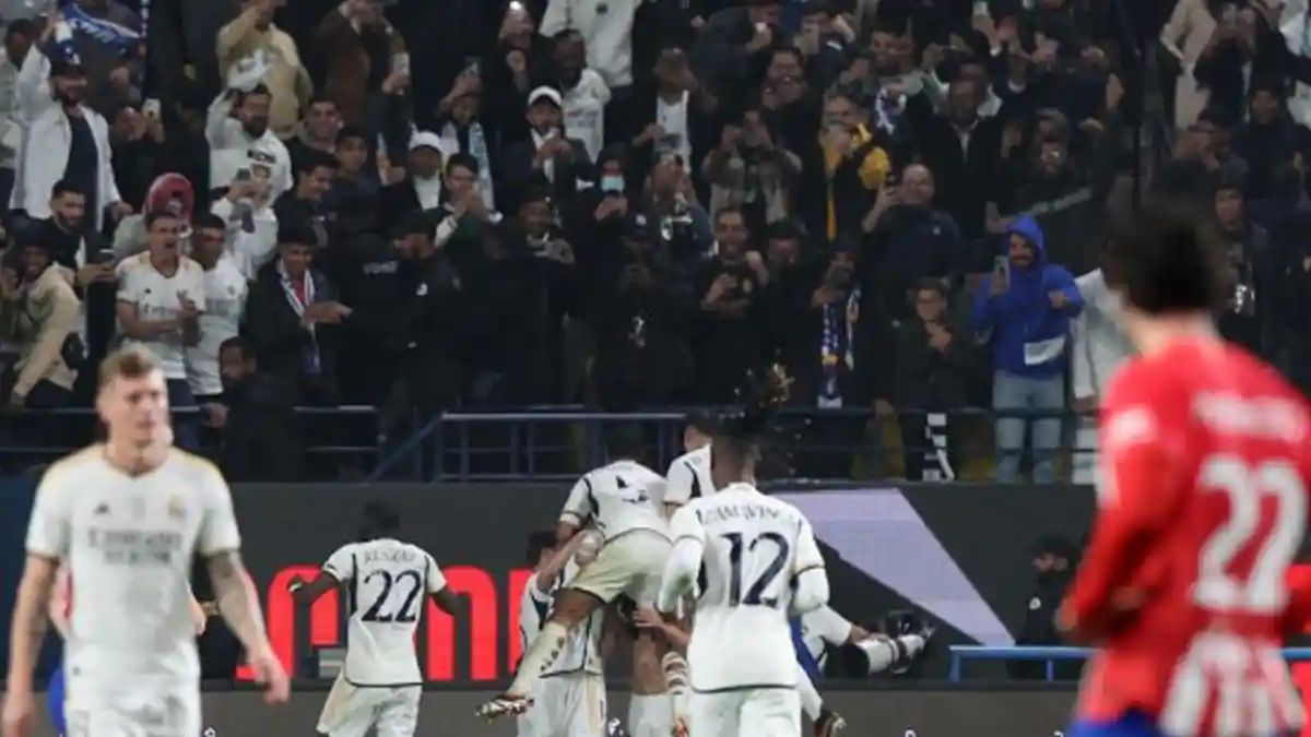 Hasil Piala Super Spanyol Atletico vs Real Madrid, Drama 8 Gol di Riyadh, Real Madrid Menang