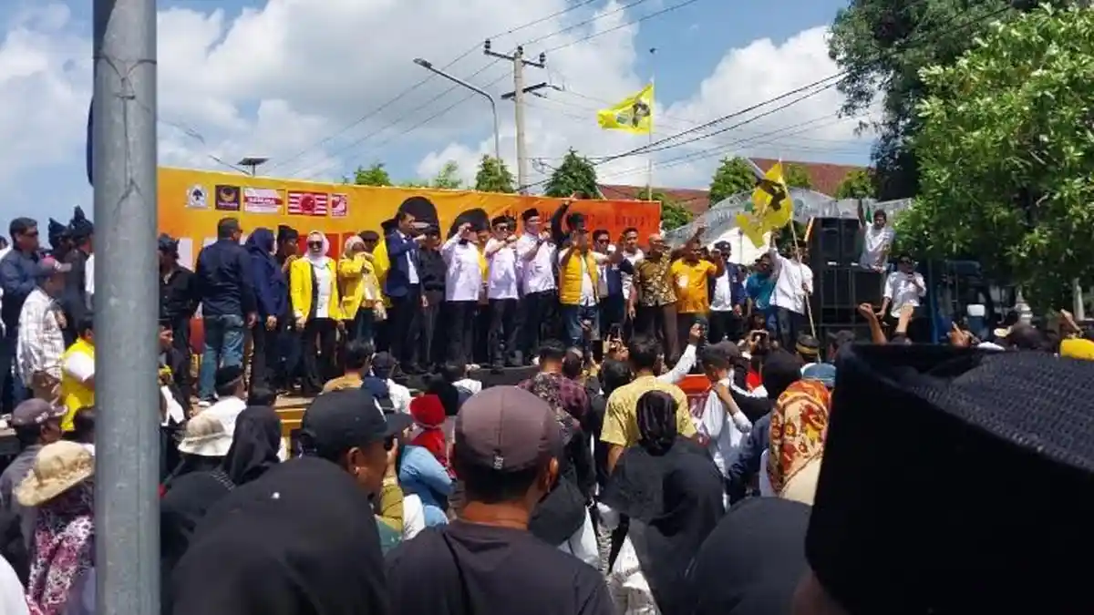 Resmi Mendaftar di KPU, Cabup Bulukumba Jamaluddin Syamsir: Pasangan JADIMI Simbol Perlawanan Rakyat
