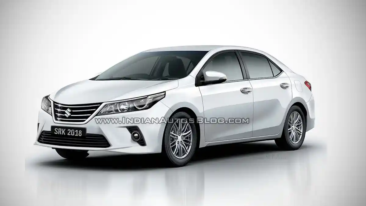 Logo Suzuki Akan Segera Terpasang di Toyota Corolla Altis di India