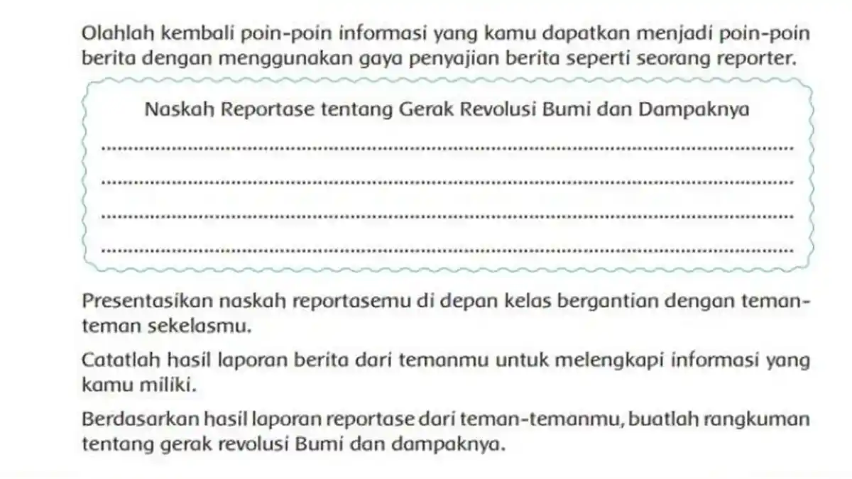 Kunci Jawaban Tema 8 Kelas 6 SD Halaman 42 dan 45 Kurikulum 2013: Ayo Mencoba