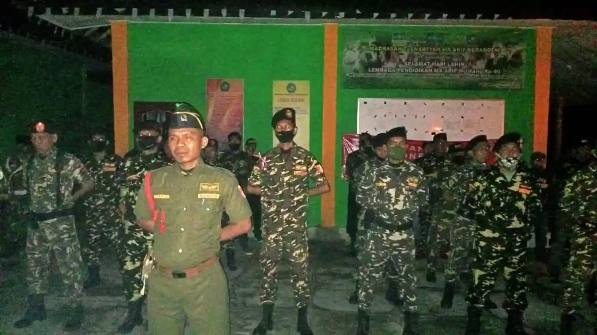 GP Ansor dan Banser Karangasem Gelar Renungan Suci dan Apel Kehormatan