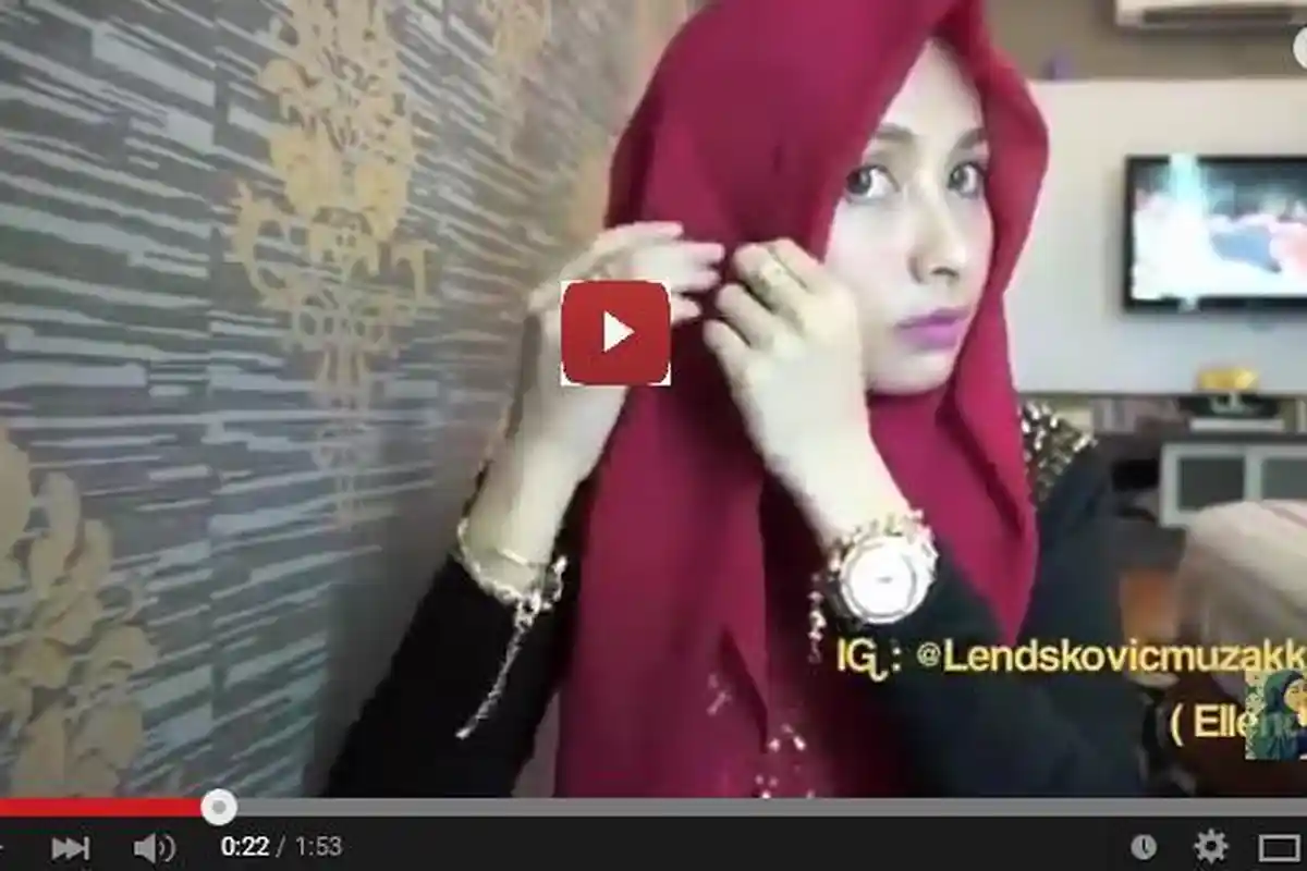 Tutorial Hijab Gaya Millenial Ala Selebgram