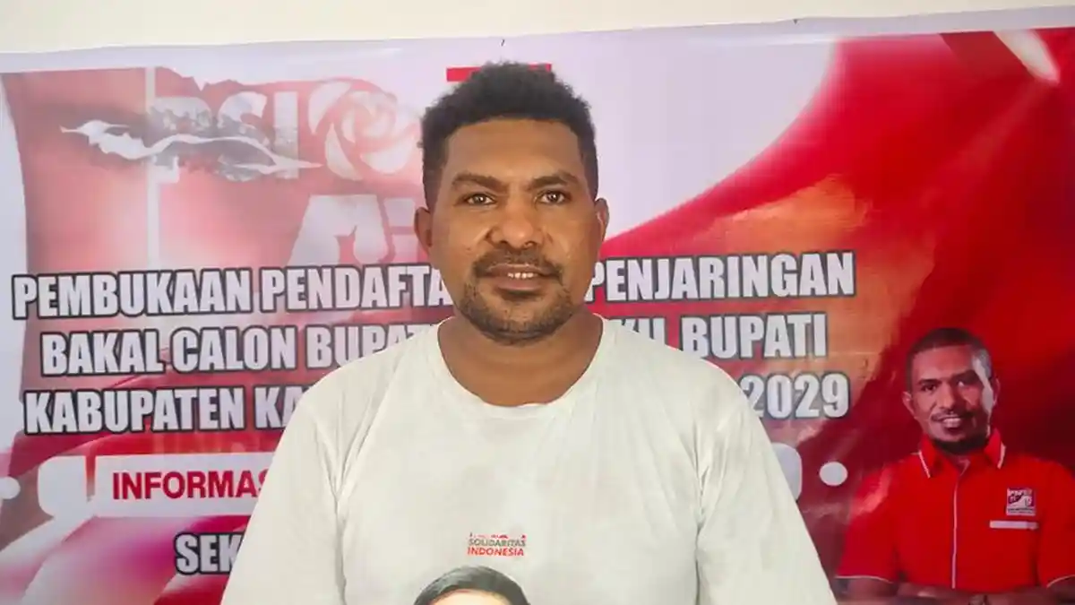 PSI Buka Pendaftaran Bakal Bupati Kaimana Papua Barat, Freddy Thie Ambil Formulir
