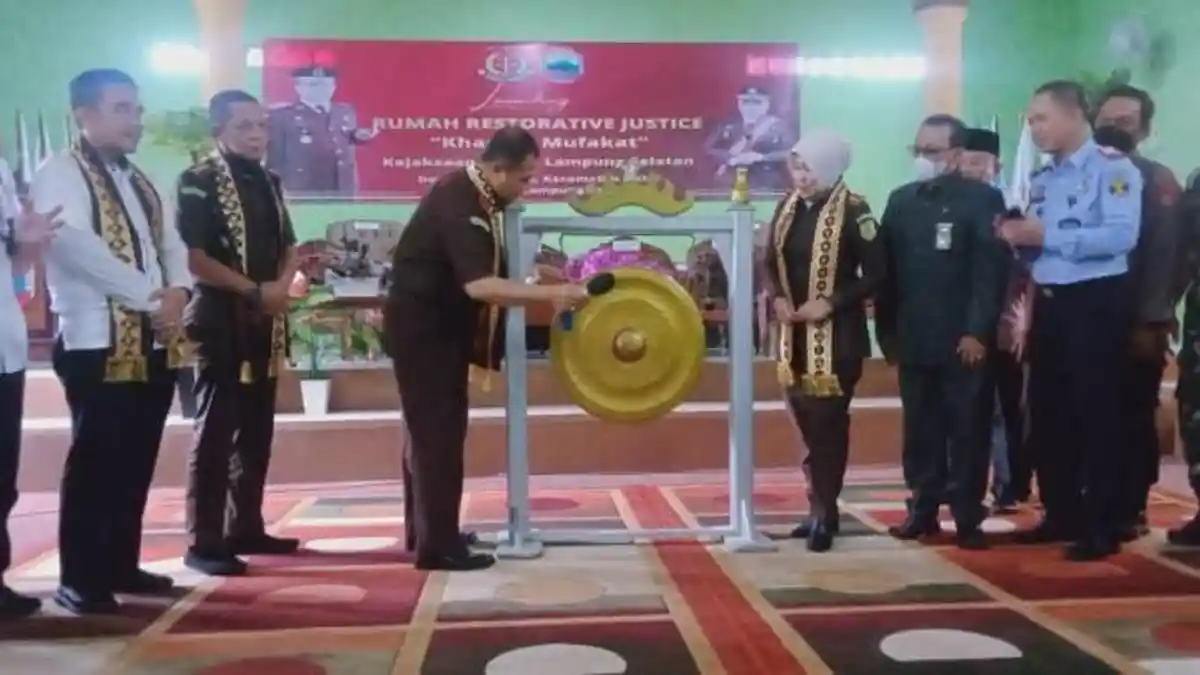 Lampung Selatan Kini Miliki 256 Rumah Restorative Justice