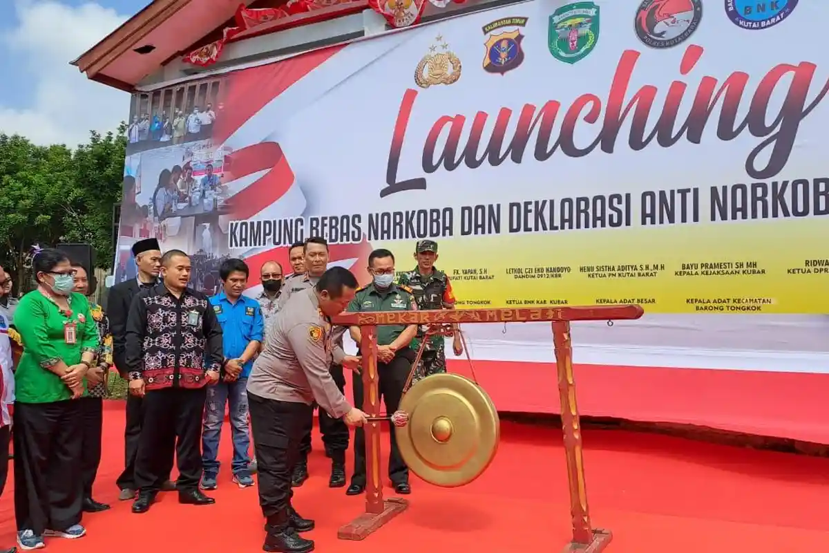 Alasan Simpang Raya Kubar jadi Kampung Tangguh Bebas Narkoba 