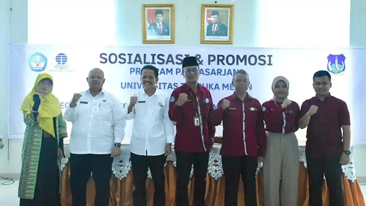 ASN Kota Tebing Tinggi Siap Menjadi Magister dan Doktor di Universitas Terbuka