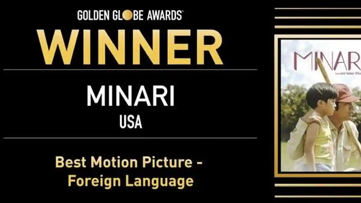 ''Minari'' Raih Golden Globe Kategori Film Berbahasa Asing Terbaik