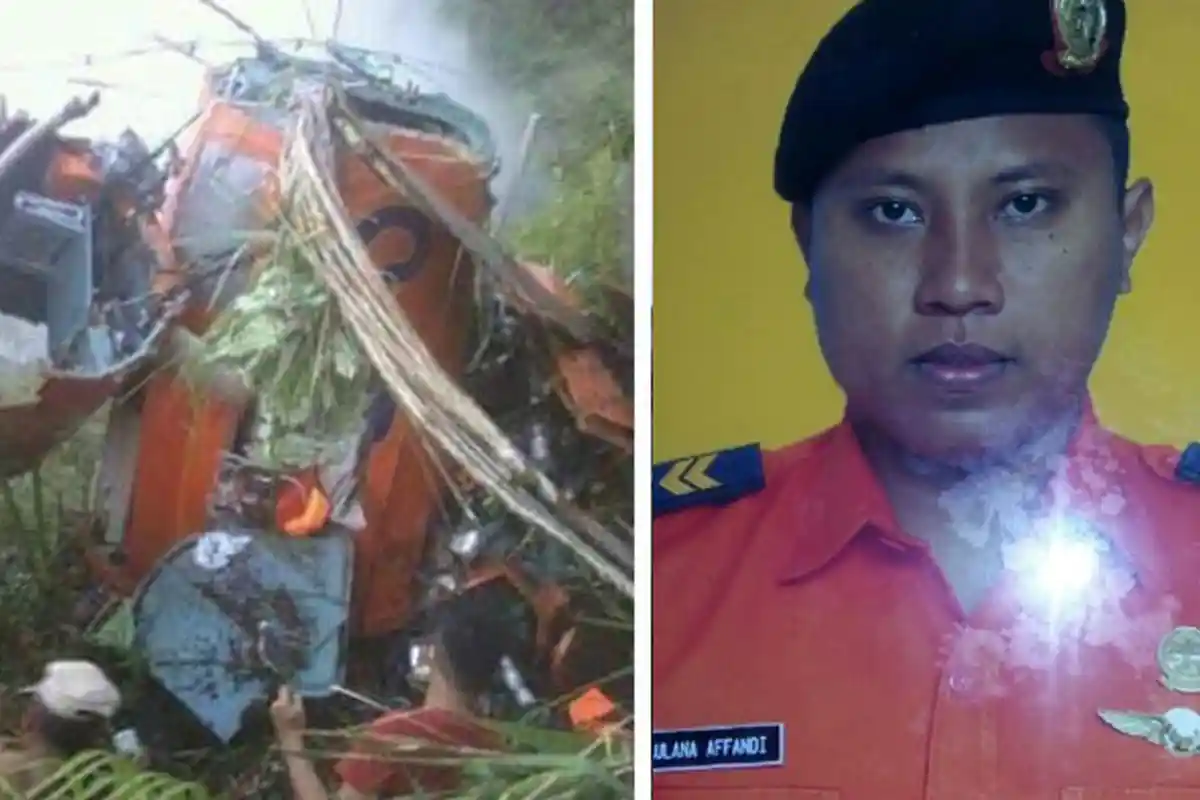 Percakapan Terakhir Jurnalis Tribun Jateng dengan Anggota Basarnas Korban Tewas Kecelakaan Heli