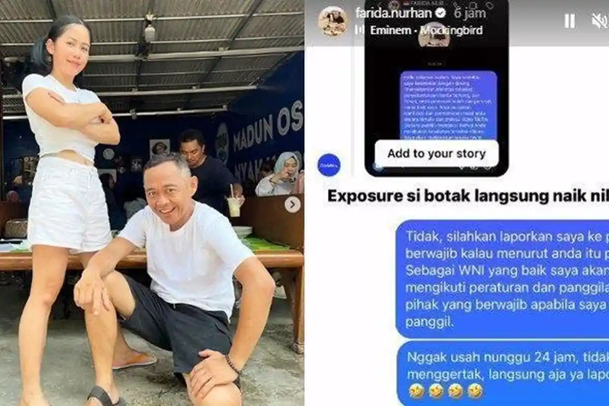 Sempat Tantang Codeblu, Farida Nurhan Langsung Temui Sosok Ini Usai Benar-benar Dilaporkan ke Polisi