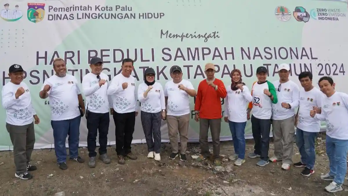 DLH Palu Harap Momentum HPSN Picu Kesadaran Warga tentang Peduli Sampah