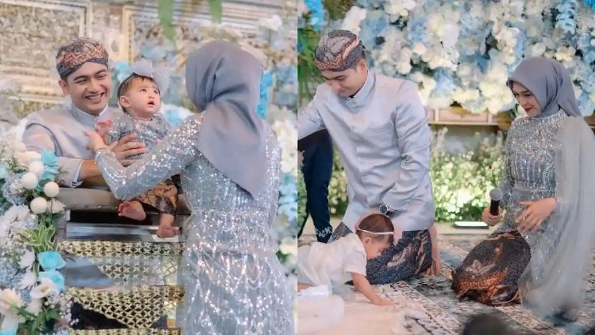 'Banyak Dramanya' Ria Ricis Ungkap Momen Tedak Siten Baby Moana, Acara Berlangsung Selama 3 Jam