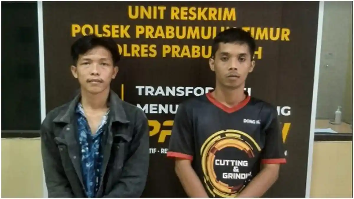 Polisi Ringkus 2 Pria Penadah Hp Curian di Prabumulih, Pelaku Utama Buron Masih Diburu