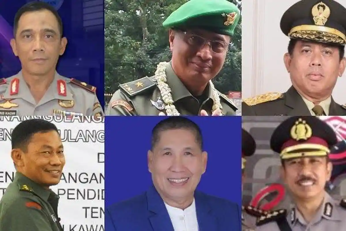 Daftar 7 Jenderal di Sulsel Kalah Bersaing Menuju DPR RI Senayan