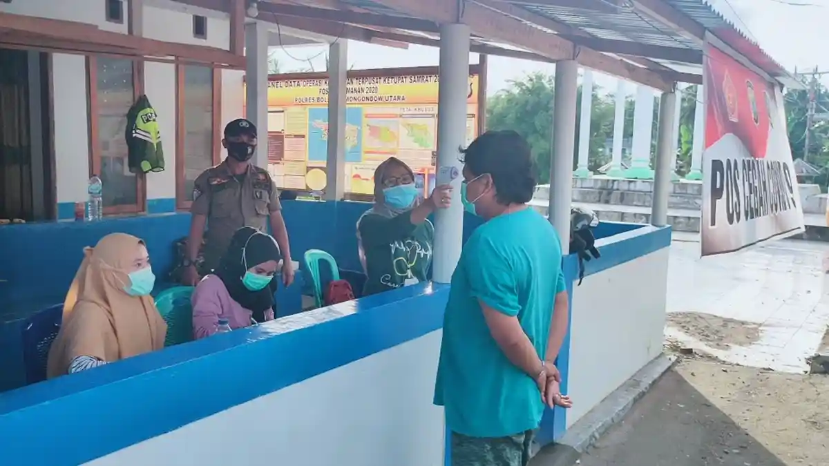 Cegah Penularan Covid-19, Perbatasan Bolmut - Gorontalo Kembali Diperketat