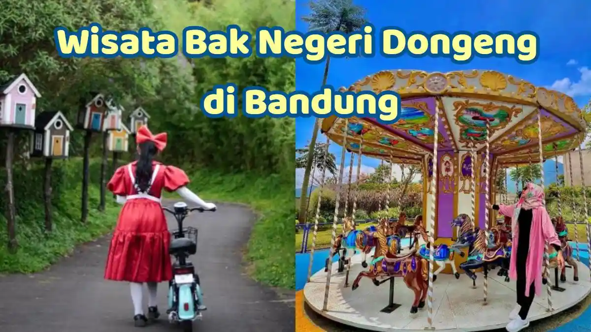 Di Bandung Jabar Ada Wisata Bak Negeri Dongeng, Ada Bangunan Kastel, Mini Zoo hingga Wahana Bermain