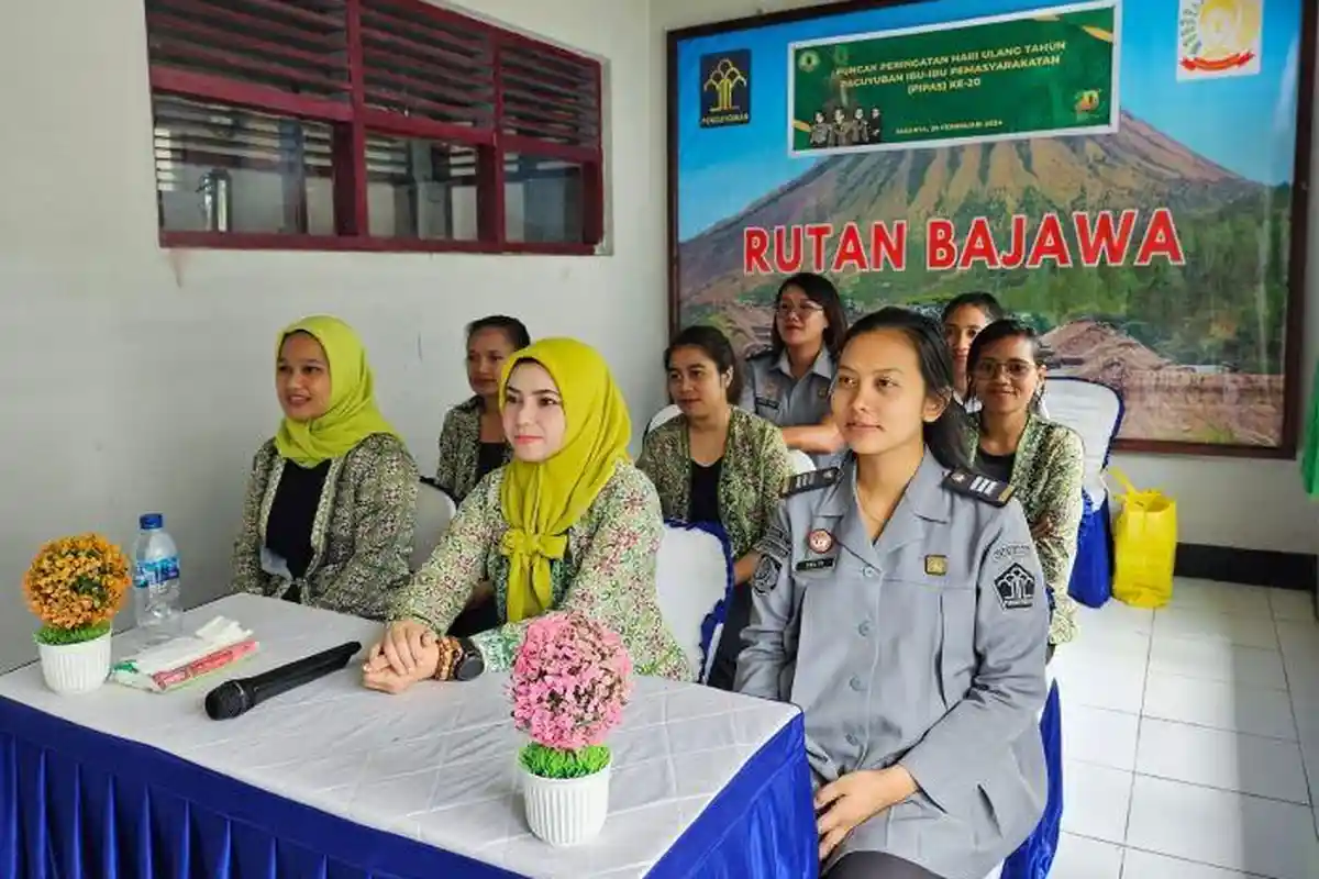 Peringati HUT PIPAS ke-20, PIPAS Rutan Bajawa Ikuti Webinar Kewirausahaan