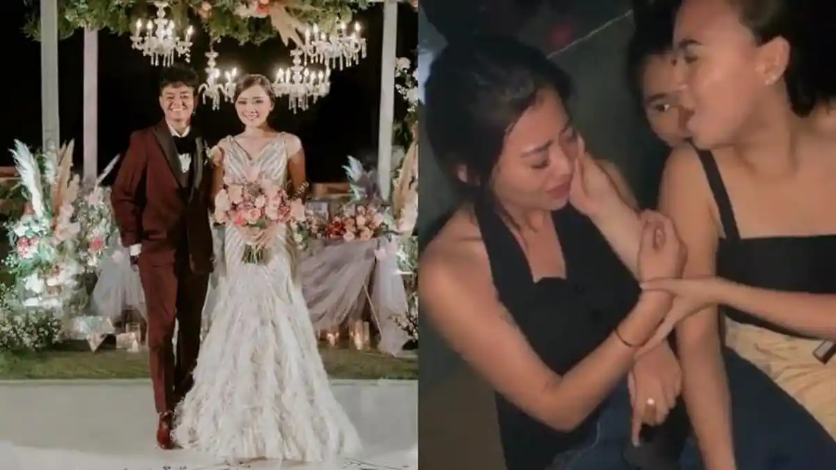 Reza Arap Diduga Selingkuh, Wendy Walters Ubah Caption Foto Pernikahan