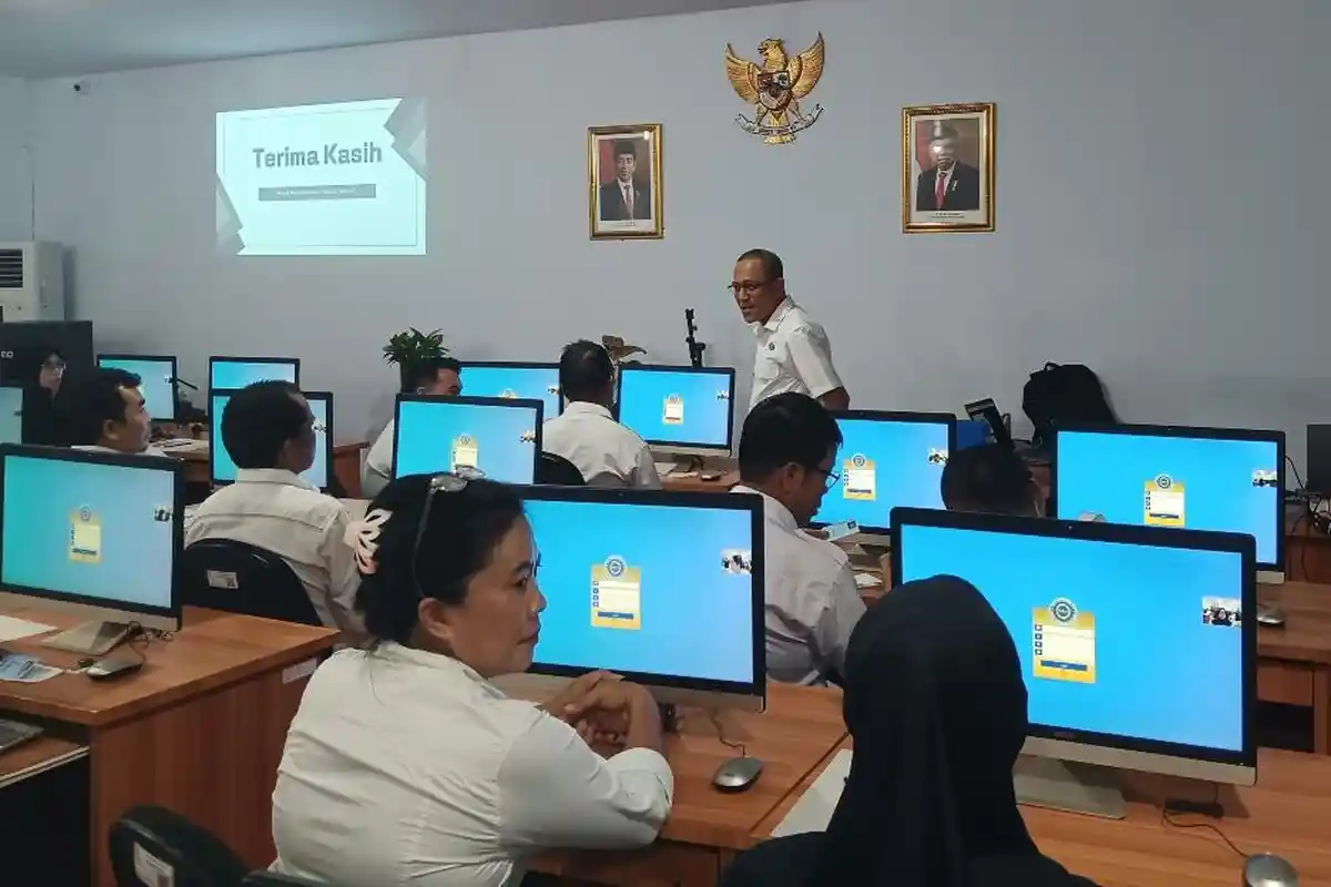 Ujian Dinas dan Penyesuaian Kenaikan Pangkat Pakai Sistem CAT, BKD Sulbar: Agar Tidak Ada Kecurangan