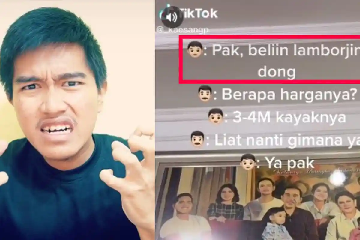 Dinyinyiri Gara-gara TikTok Minta Dibelikan Lamborghini, Jawaban Tegas Kaesang: 'Asal Kamu Tahu Aja'
