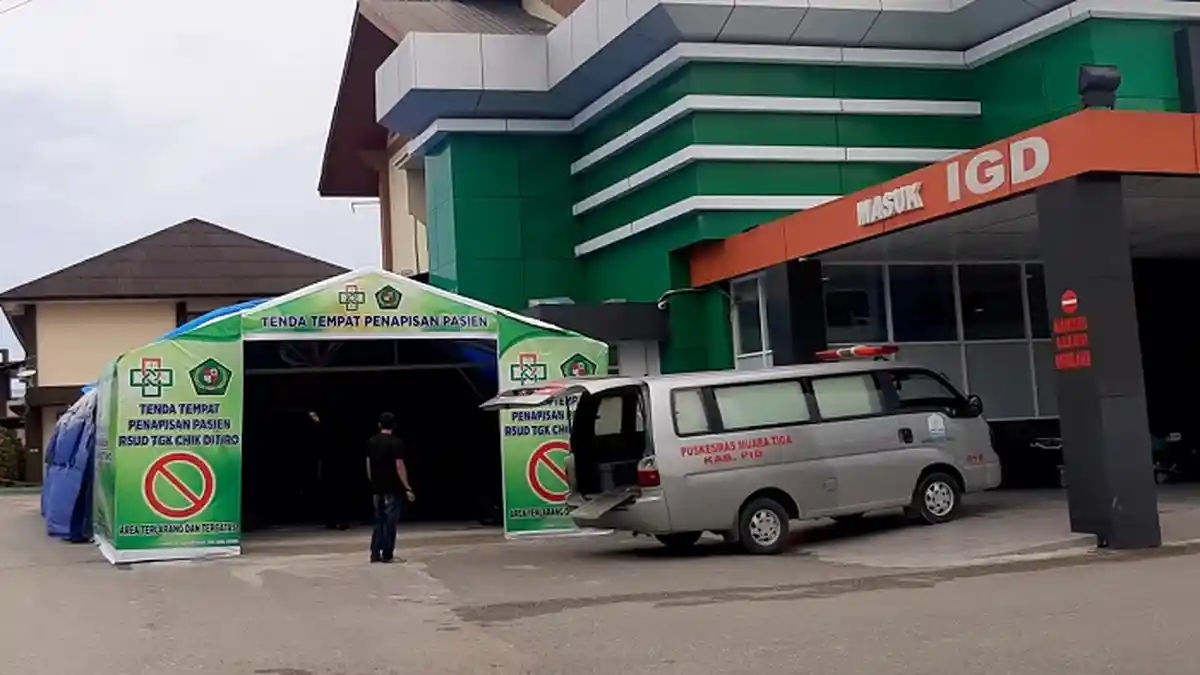 Setiap Hari, Satu Pasien Suspect Covid-19 Berobat RSUD Tgk Chik Di Tiro Sigli