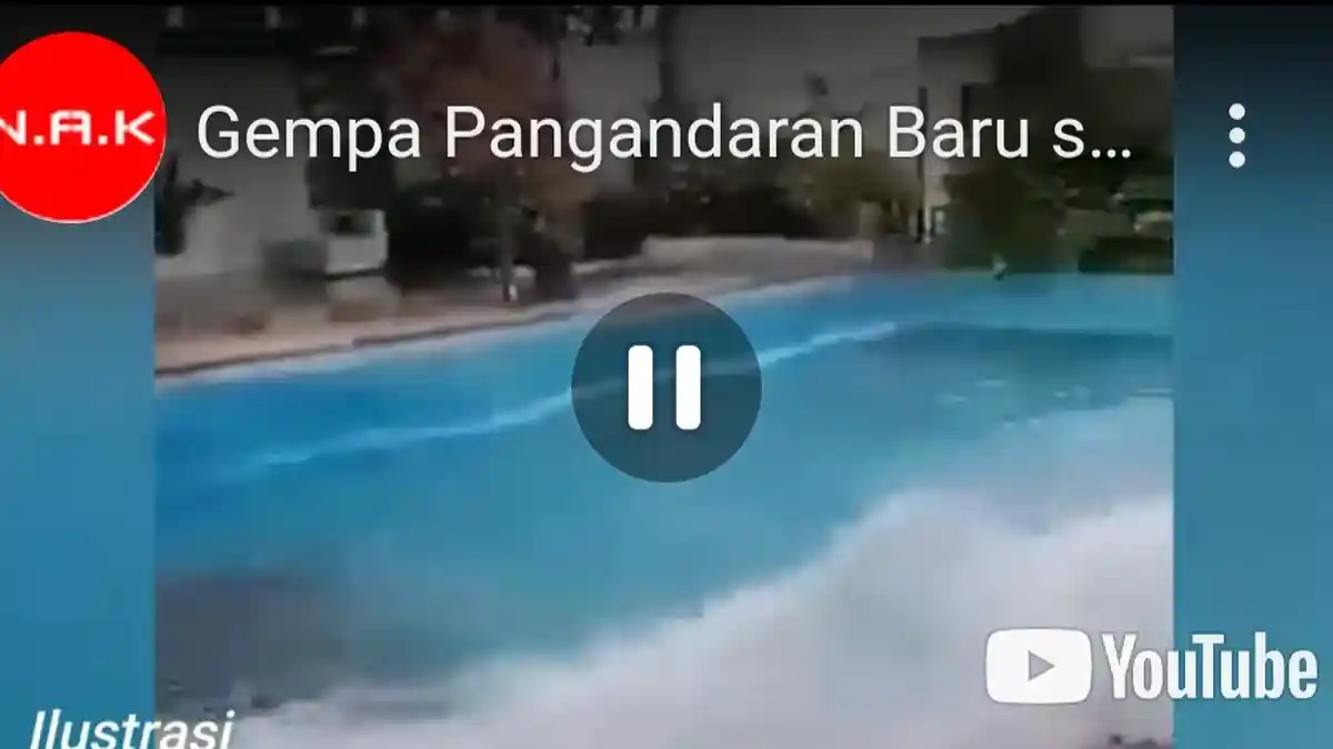 Dinas Pariwisata Pangandaran Sesalkan Info di YouTube yang Gunakan Ilustrasi Seolah Ada Gempa Besar