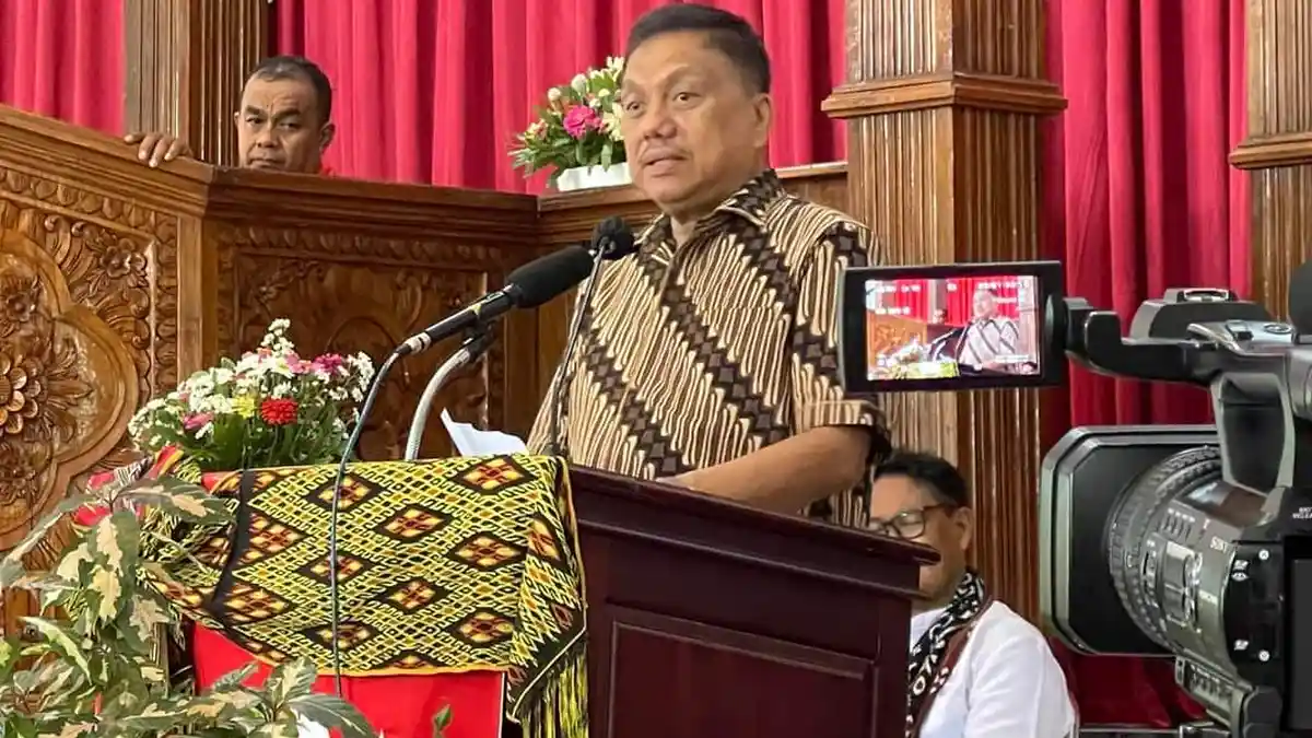 Olly Dondokambey Lantik Panitia Konas XV FK - PKB PGI