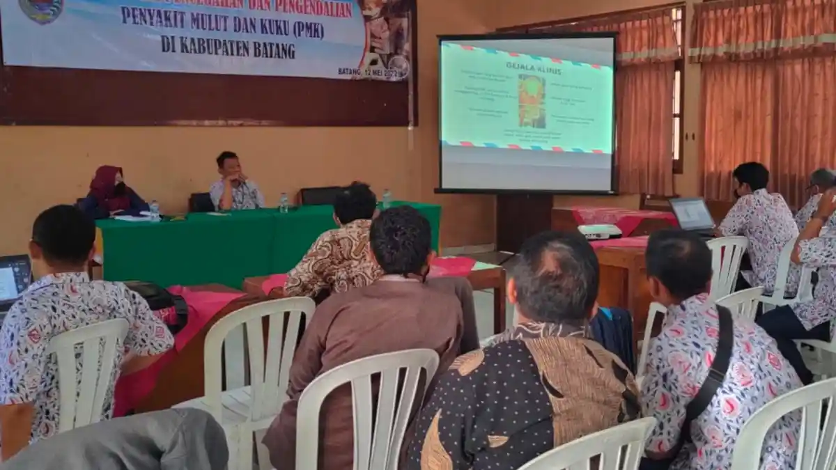 Wabah Penyakit Mulut dan Kuku Hewan Ternak Mewabah di Batang, Ini Ciri-Cirinya