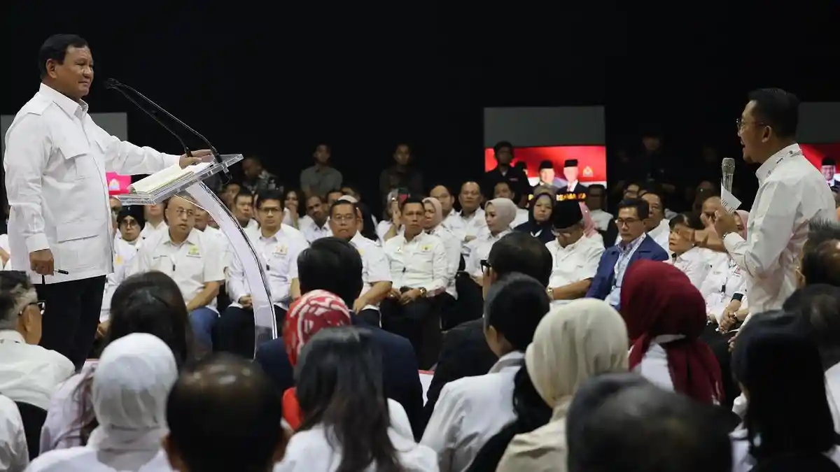Prabowo: Bicara Pertanian Nggak Bisa Hanya 2 Menit