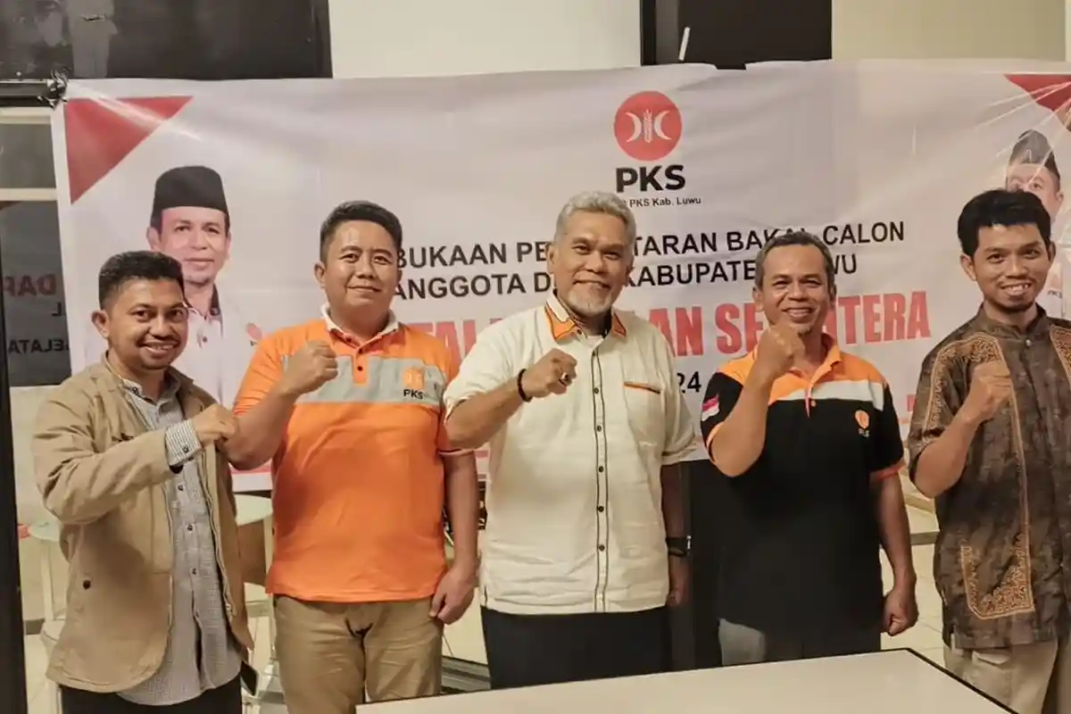DPD PKS Luwu Tunggu KPUD Umumkan Bacaleg, Dihiasi 10 Pendaftar Perempuan