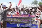 Demo Sengketa Lahan PTPN7