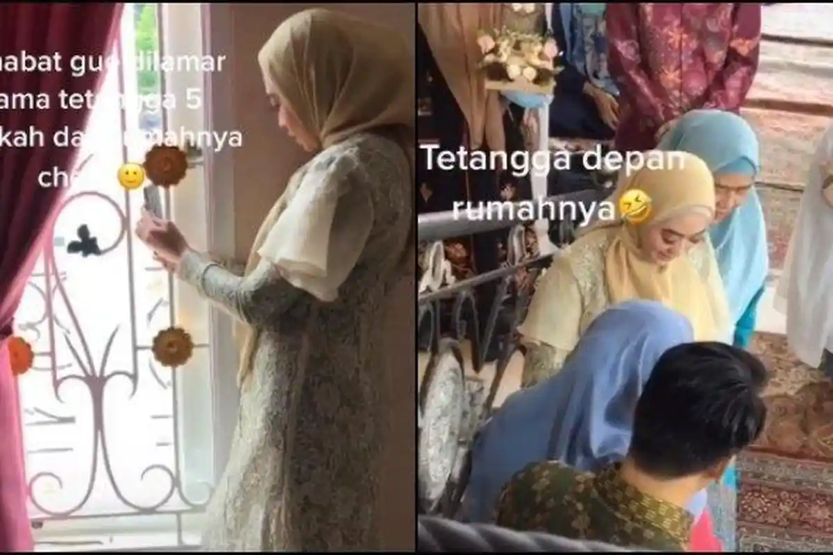 Kisah Cintanya Viral Setelah Dilamar Tetangga Jarak Rumah Cuma 5 Langkah, Ini Pengakuan Rani