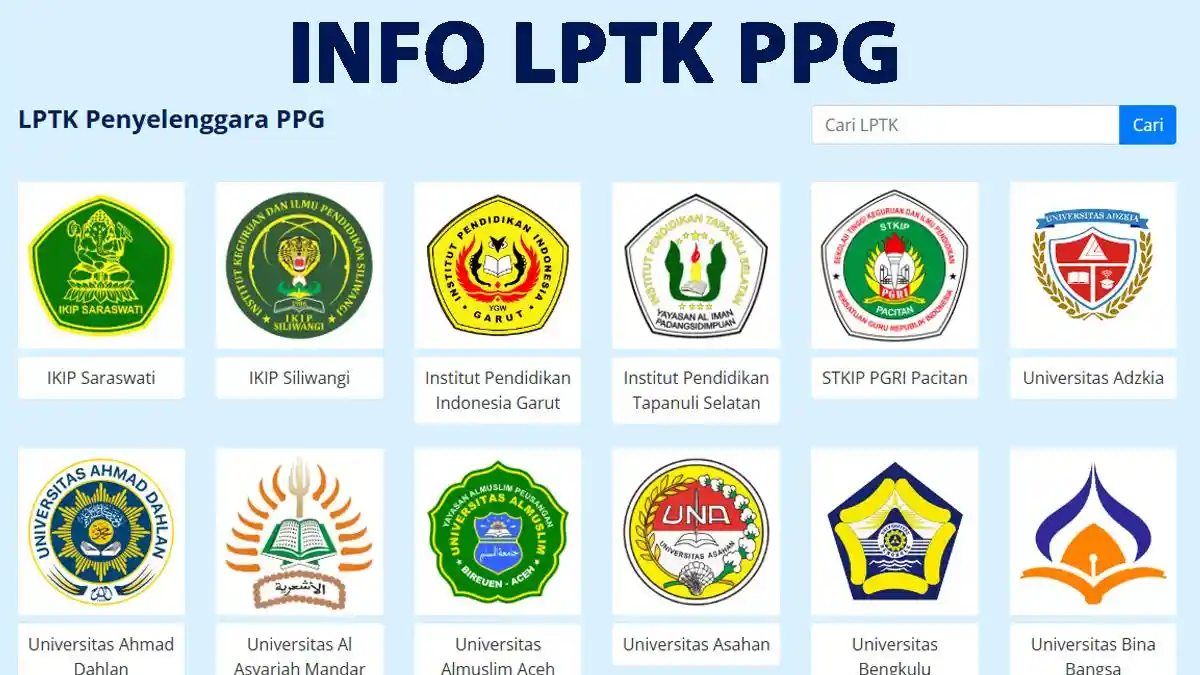 Link 124 Info LPTK PPG 2025 Tahap 2, Lengkap Jadwal Lapor Diri hingga Pembelajaran Mandiri