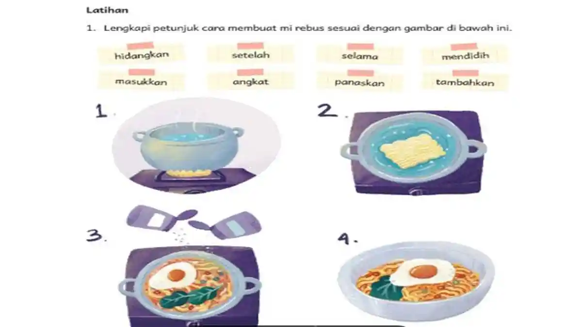 SOAL Bahasa Indonesia Kelas 5 SD Halaman 67 - 68, Latihan Soal Teks Prosedur