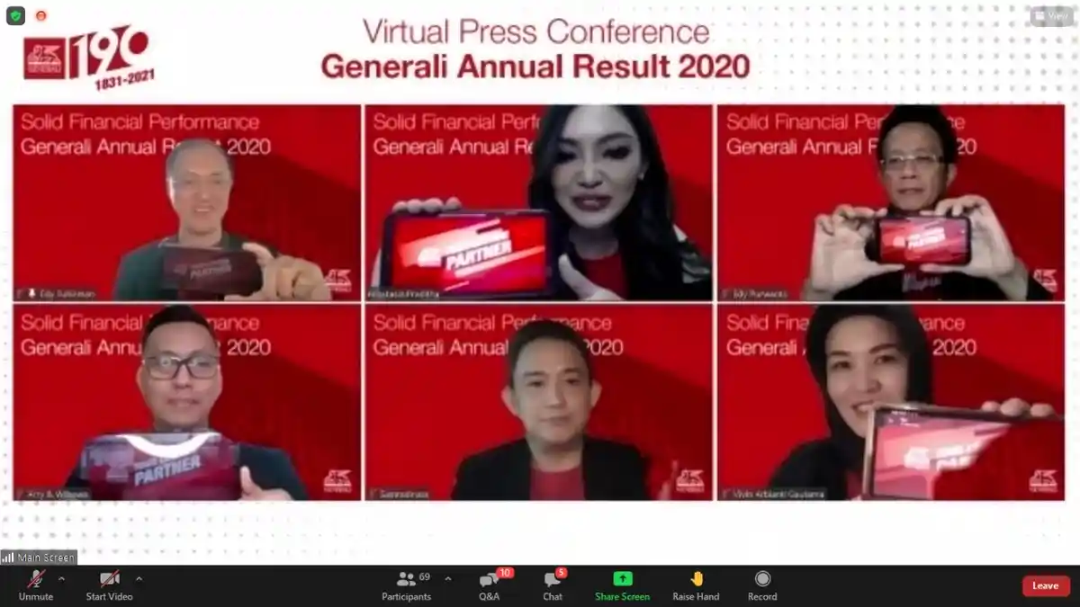 Generali Indonesia Catat Perolehan Laba Tertinggi Sejak Beroperasi, Pecahkan Rekor di Saat Pandemi