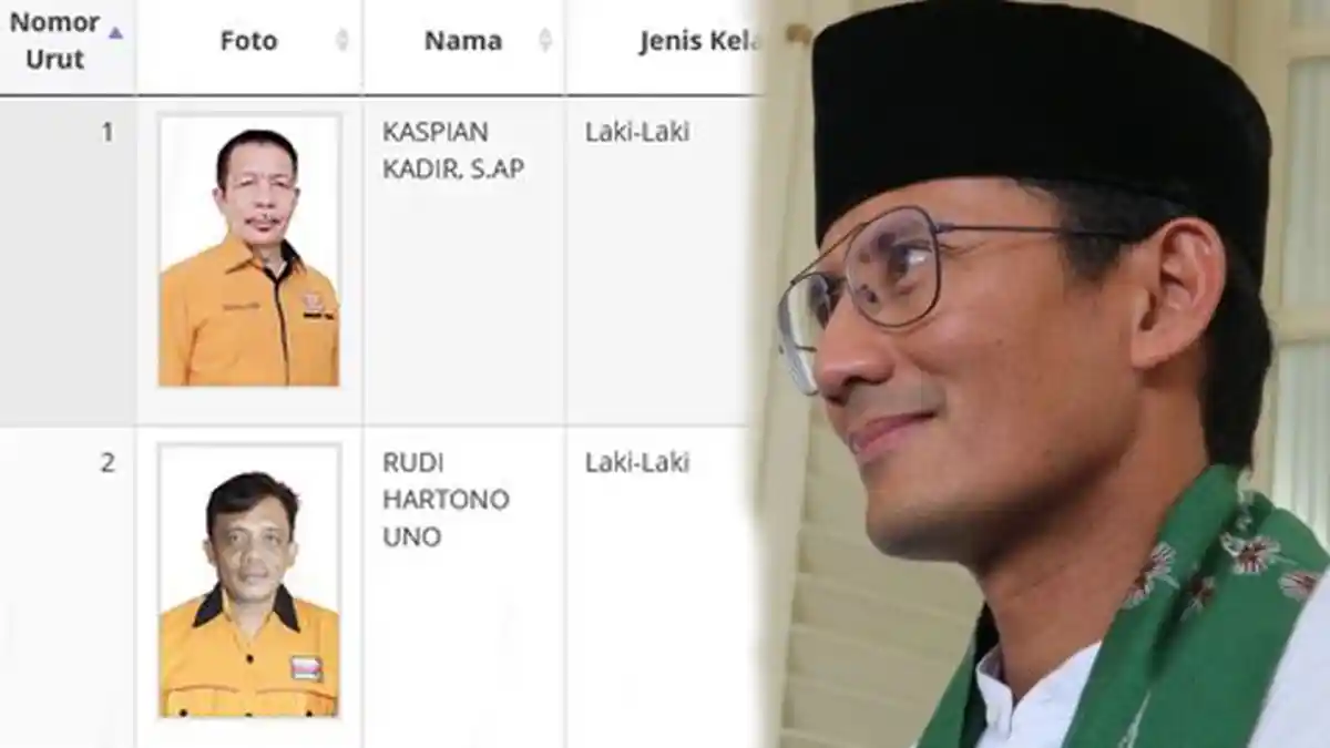 Sandiaga Uno Tanggapi Kabar Keluarganya Dukung Capres 01: Saya Enggak Kenal Beliau
