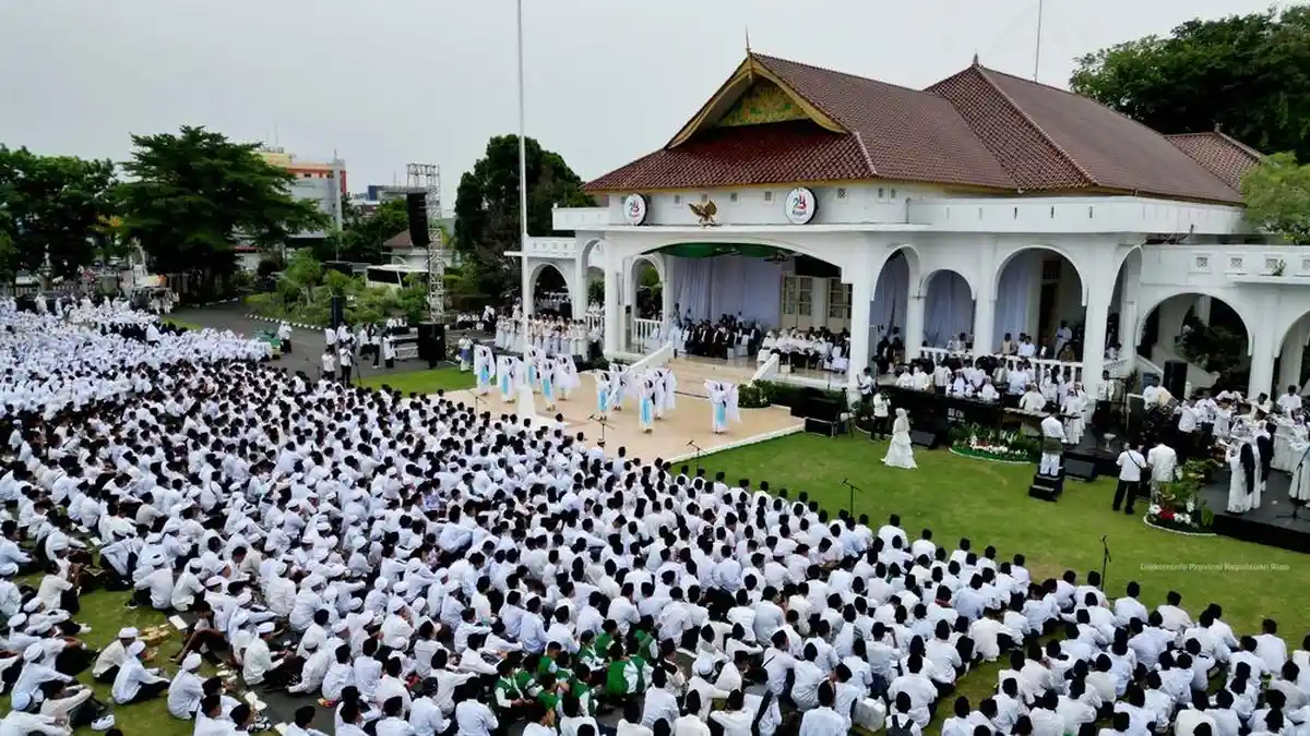 3000 Santri Meriahkan Peringatan Hari Santri Nasional Tingkat Provinsi ...