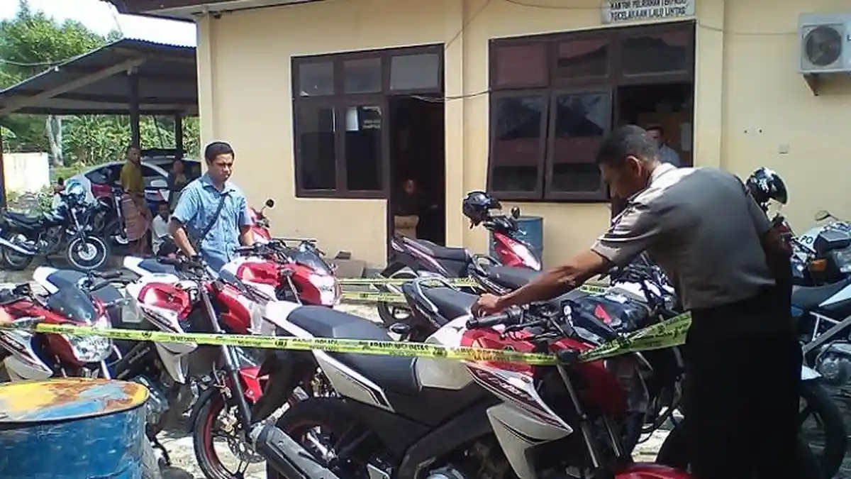 Polisi Gagalkan Penyelundupan Sepeda Motor ke Timor Leste